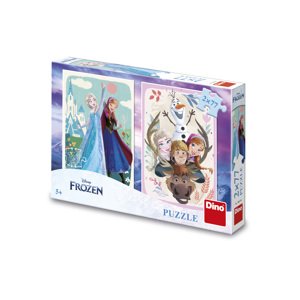 FROZEN: ANNA A ELSA 2x77 Puzzle