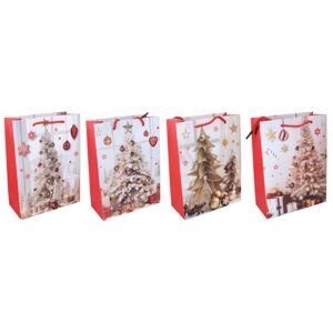 Dárková taška M 26x32x10 cm VÁNOCE