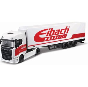 Bburago 1:43 Truck with trailer - Scania 770 S - White Trailer Eibach