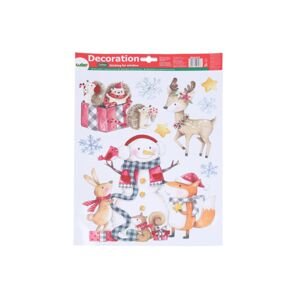 Dekorace okenní 41x29 cm VÁNOCE