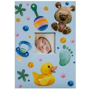 Fotoalbum 10x15 cm/300 fotografií, rozm. alba 19x25 cm Token 1 modré