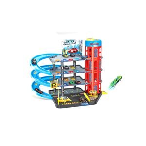 Parkovací stanice se 6 kovovými auty 55x40x44 cm - II. jakost