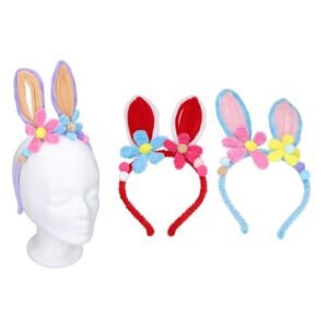 Set karneval - čelenka uši zajíc MIX