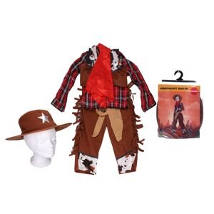 Set karneval - cowboy M 110-120 cm