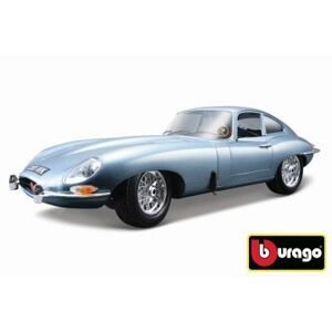 Bburago 1:18 Jaguar E Coupe Metalic Silver Blue - II. jakost