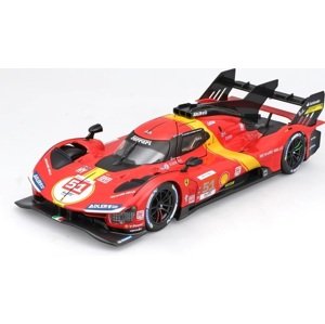 Bburago 1:24 Ferrari Racing Model KIT - Stavebnica 499P LMH 2023 - 24h Le Mans Champion