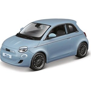 Bburago 1:24 Plus - Fiat 500e (2023) - Blue