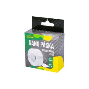 Oboustranná lepící nano páska, 3m x 3cm