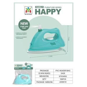 Žehlička se světelnými efekty a párou 17 cm