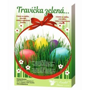 Sada k dekorování vajíček travička