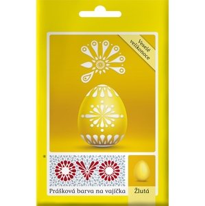 OVO Prášk.barva na vaj. žlutá
