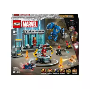 LEGO® | Marvel 76315 Iron Man a jeho laboratoř: Síň brnění