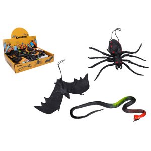 Had, netopýr a pavouk gumový mix