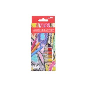Olejové pastely 12 ks