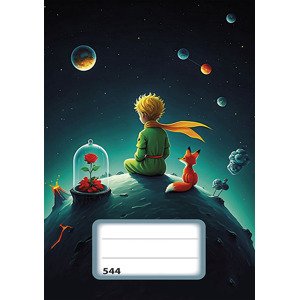 Sešit (544) A5 linkovaný, 40l, Malý princ