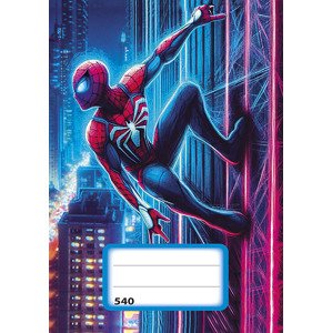 Sešit (540) A5 nelinkovaný, 40l, Superhrdina