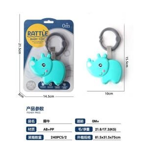 Maamaa Chrastítko nosorožec 21,5 cm