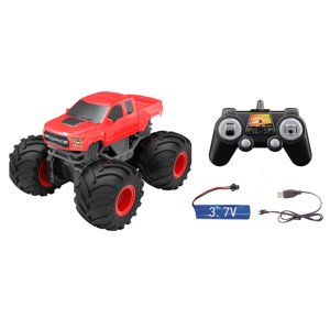 Ford F-150 Raptor Monster Truck plavací červený RC na dálkové ovládání 20 cm