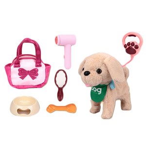 Pes chodící na vodítku s funkcemi 25 cm