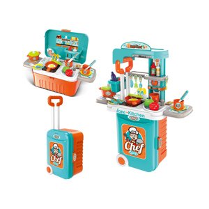 Kuchyňka s vařičem kufřík 66x50x21 cm