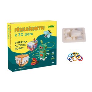 Jezdící auta pro 3D pero WIKY - český obal