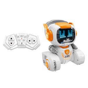 Robot Robby RC na dálkové ovládání 13x9x15 cm