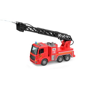 Auto hasičské stříkající s efekty 30 cm