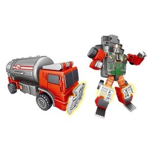 Autorobot set 5v1 hasiči 24 cm