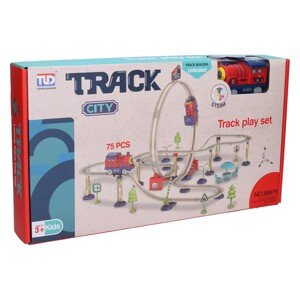 Dráha vlaková se smyčkou 55x52x36,5 cm