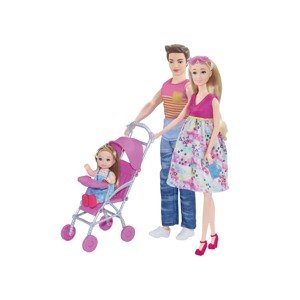 Panenka těhotná s rodinou 30cm