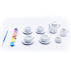 Kreativní set malování čajové soupravy