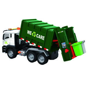 Auto úklidové s popelnicemi a efekty 31,5 cm