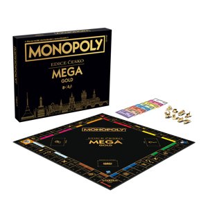 MONOPOLY MEGA Gold Česko