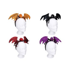 Set karneval - čelenka uši s ozdobou pavouk