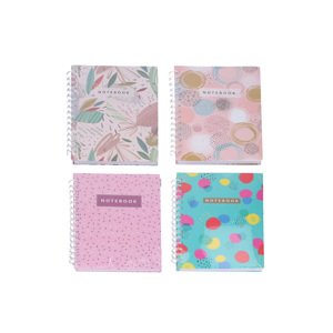 Notes spirála linkovaný 15x21 cm, 100 stran mix