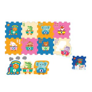 Měkké bloky zvířátka s čísly