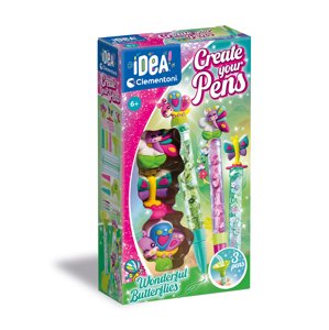 IDEA - Vytvoř si originální pero Wonderful Butterflies