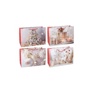 Dárková taška M 25x32x11 cm VÁNOCE