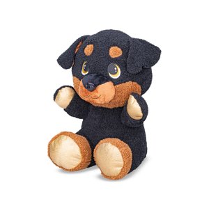 Rotvajler plyšový 24cm sedící 0m+ v sáčku
