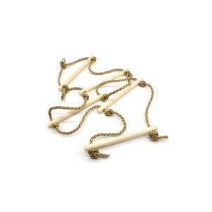 Lanový žebřík dřevěný 1,8 m